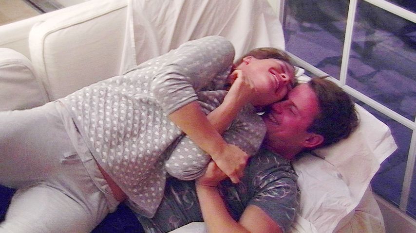 Angelina Heger und Rocco Stark beim "Sommerhaus der Stars"