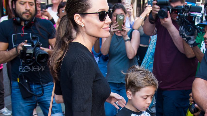 Angelina Jolie mit Sohn Knox Leon