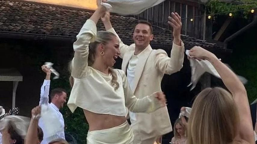 Manuel Neuer und Anika haben ein zweites Mal Ja gesagt