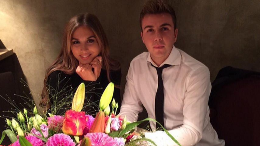 Mario Götze und Ann-Kathrin Brömmel