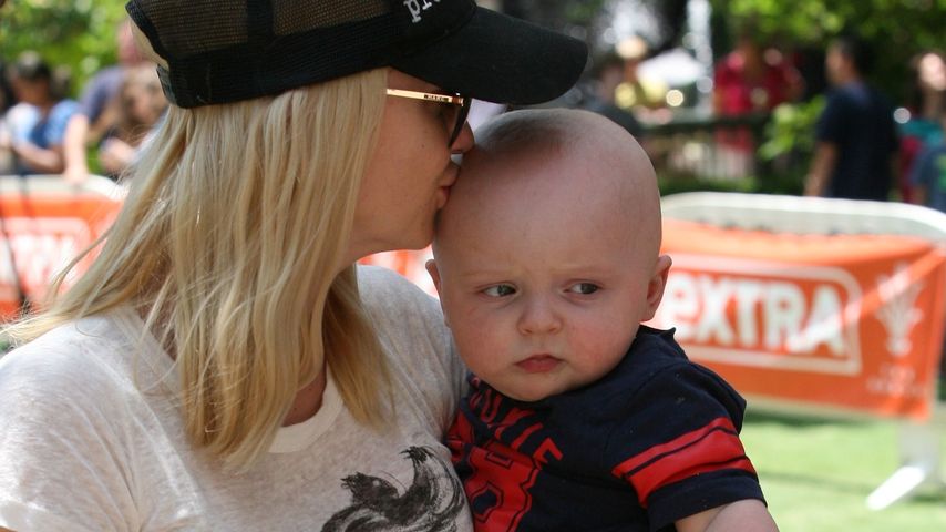 Anna Faris und Sohn Jack Pratt