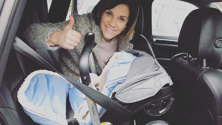 Anna-Maria Zimmermann mit ihrem Sohn Matti