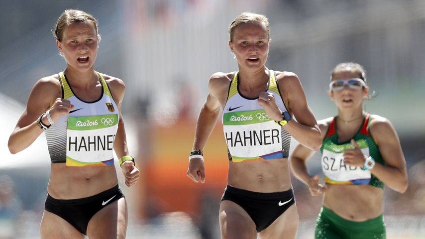 Anna und Lisa Hahner bei den Olympischen Spielen 2016