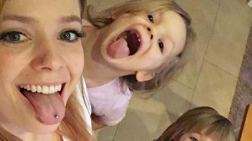 Anne Wünsche mit Miley und Juna