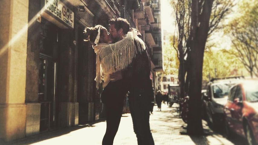 Annemarie und Wayne Carpendale in Barcelona