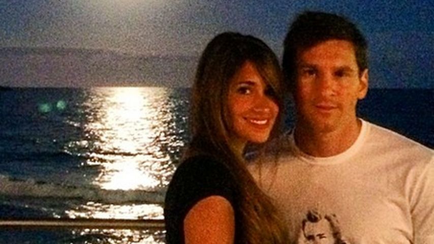 Lionel Messi und Antonella Roccuzzo
