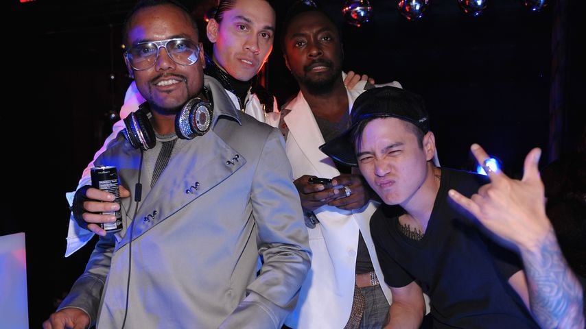 Apl.de.ap, Taboo, Will.i.am und DJ Poet von den Black Eyed Peas im Jahr 2009