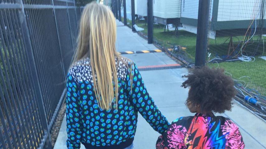 Blue Ivy Carter und Apple Blythe Alison Martin