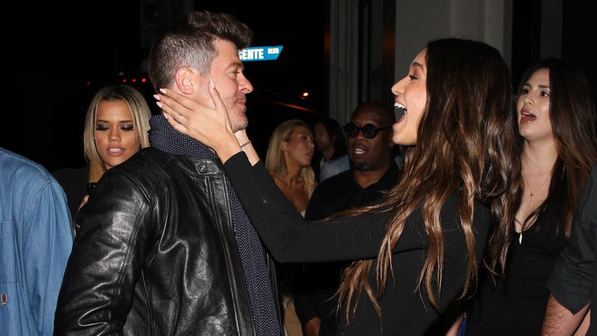 Robin Thicke und April Love Geary