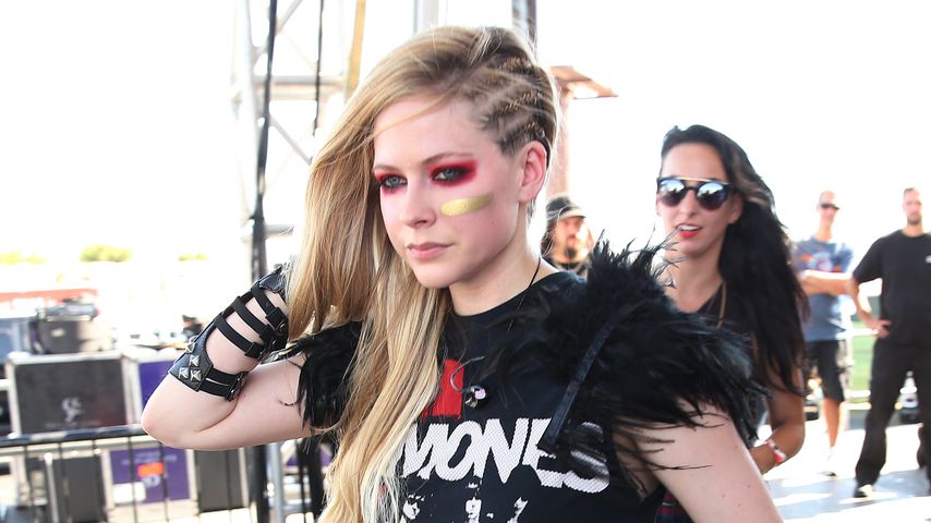 Avril Lavigne beim den iHeartRadio Music Festival 2013