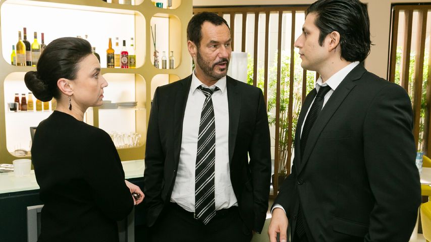 Francisco Medina, Tatjana Clasing und Silvan-Pierre Leirich