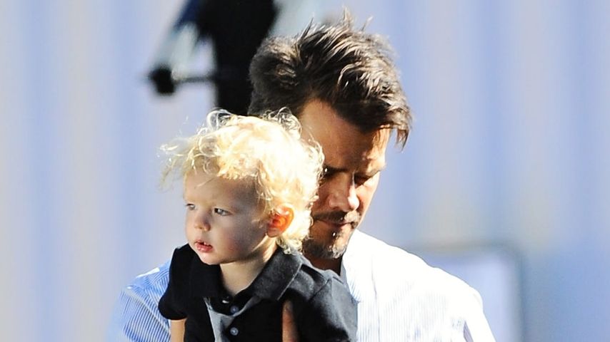 Josh Duhamel und Axl Jack Duhamel