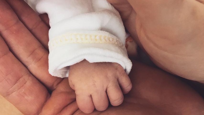 Baby-Posting von Hanna Weig und Jörn Schlönvoigt