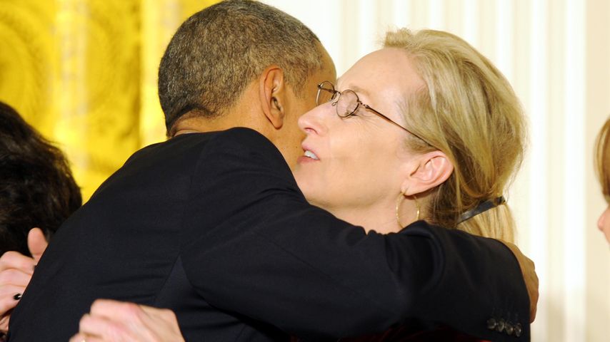 Barack Obama und Meryl Streep