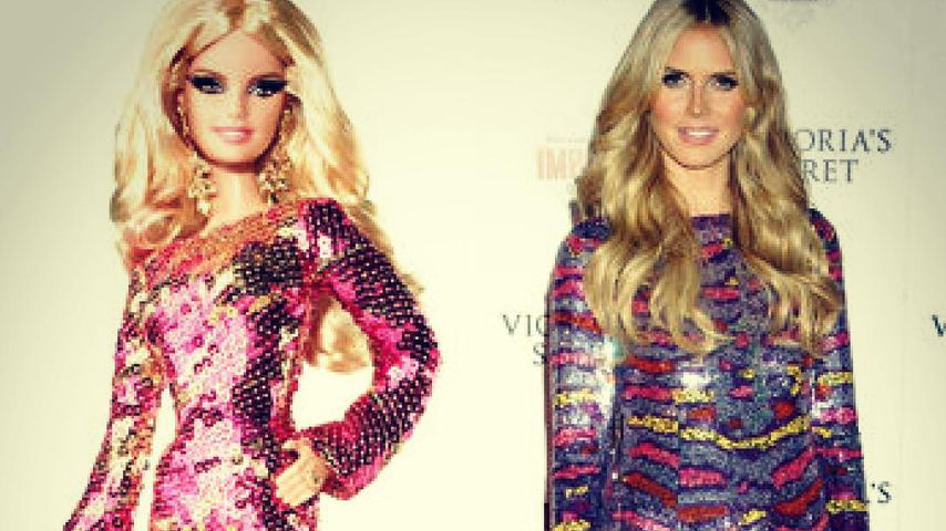 Heidi Klum als Puppe: Hier präsentiert sie ihr Barbie-Ich!