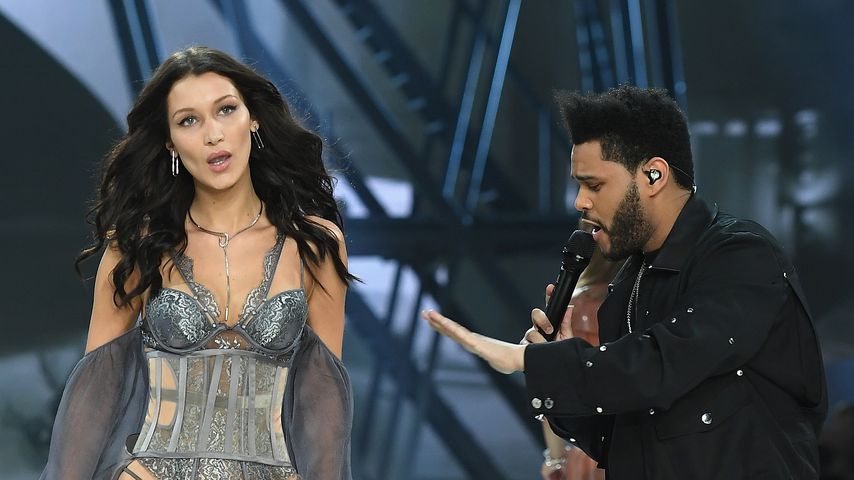 Bella Hadid und The Weeknd bei der Victoria's Secret Fashion Show 2016 in Paris