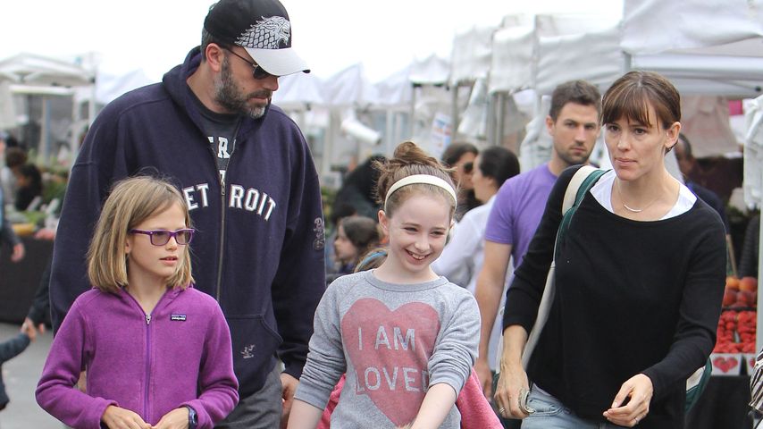 Ben Affleck, Jennifer Garner, Seraphina Affleck, Violet Affleck und Samuel Affleck