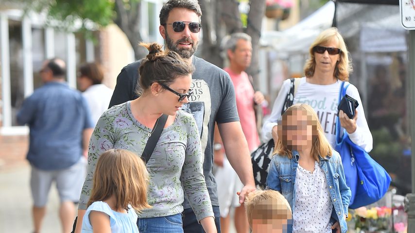 Ben Affleck, Seraphina Affleck, Violet Affleck und Samuel Affleck