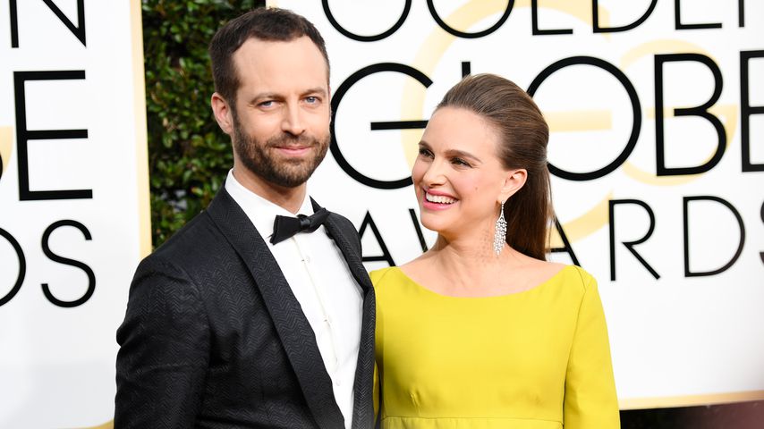 Benjamin Millepied und Natalie Portman bei den Golden Globes in Berverly Hills 2017
