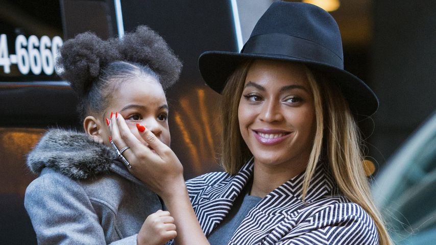 Beyoncé mit ihrer Tochter Blue Ivy bei der "Annie"-Premiere in New York City