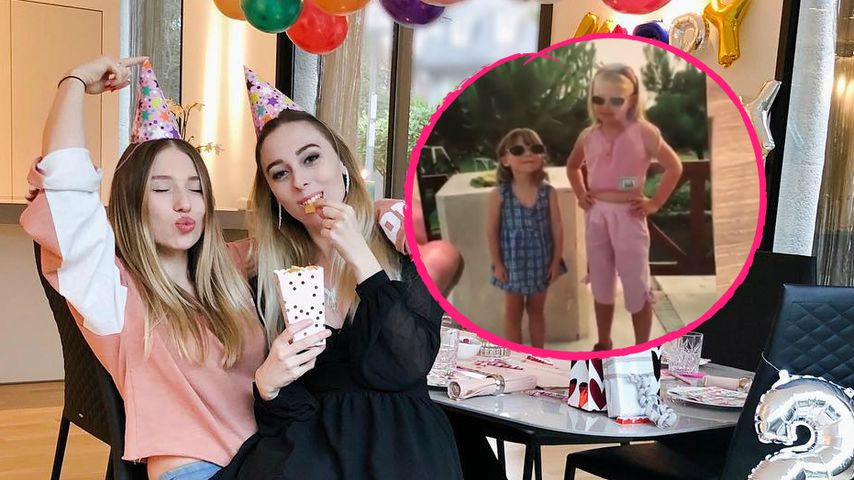 So sehen Bibi Claßen & ihre Schwester Nadine als Kinder aus