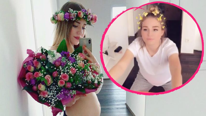 Workout-Clips: Hier treibt YouTube-Bibi Schwanger-Sport!