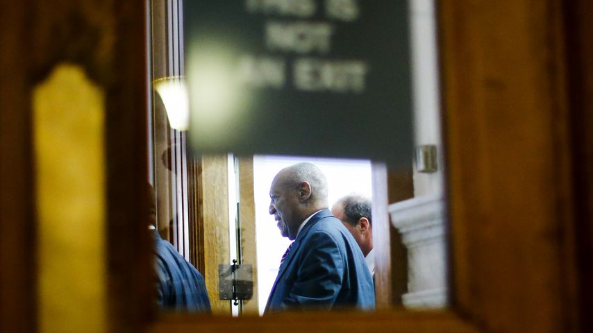 Komiker Bill Cosby nach seinem ersten Prozesstag, 5. Juni 2017