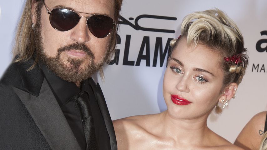 Billy Ray Cyrus und seine Tochter Miley Cyrus