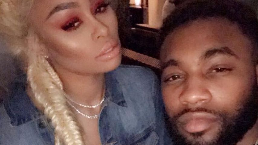 Blac Chyna mit einem mysteriösen Mann