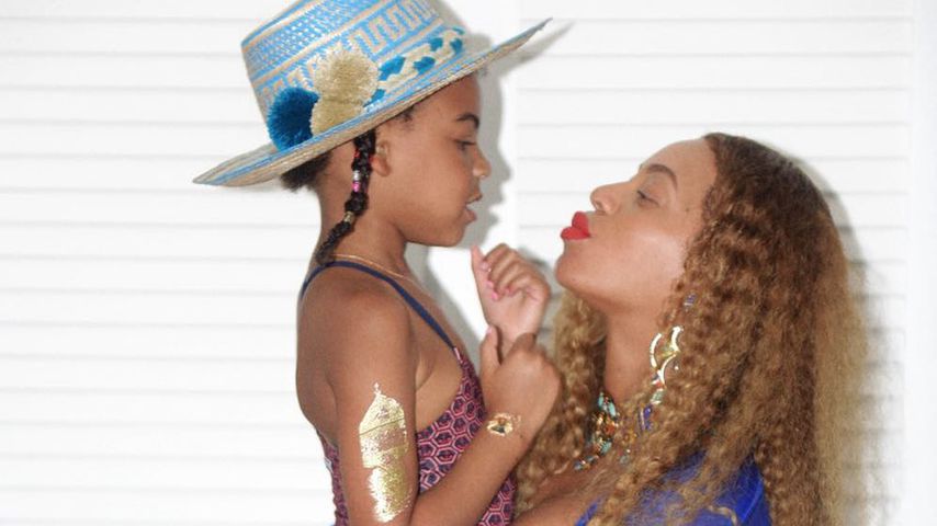 Blue Ivy Carter und Beyoncé