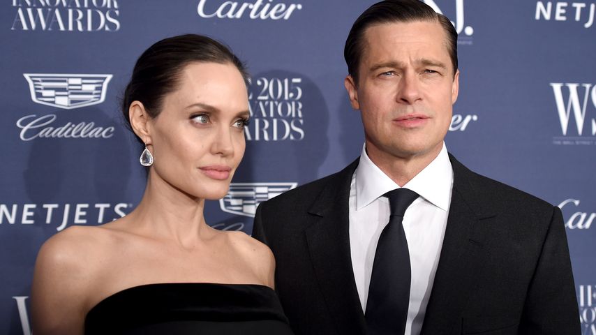 Brad Pitt und Angelina Jolie bei WSJ. Magazine 2015 Innovator Awards in NY