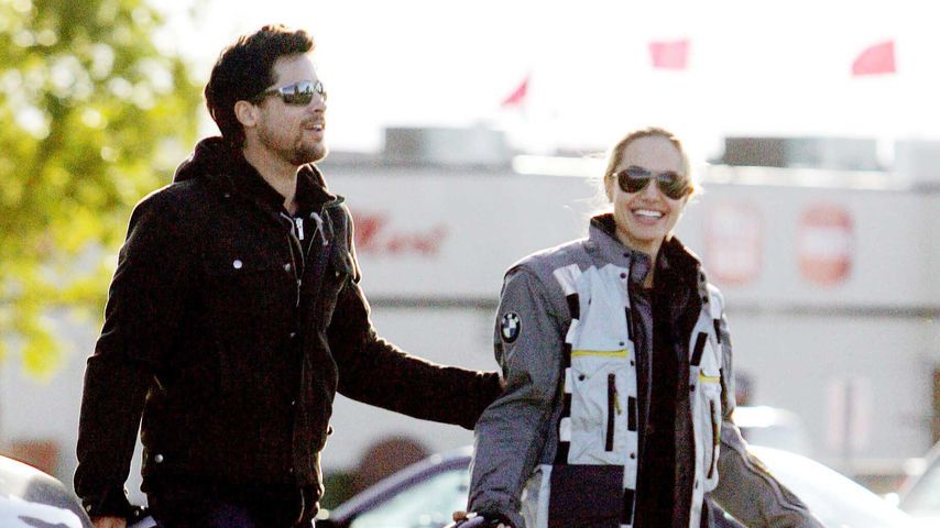 Brad Pitt und Angelina Jolie im Jahr 2005