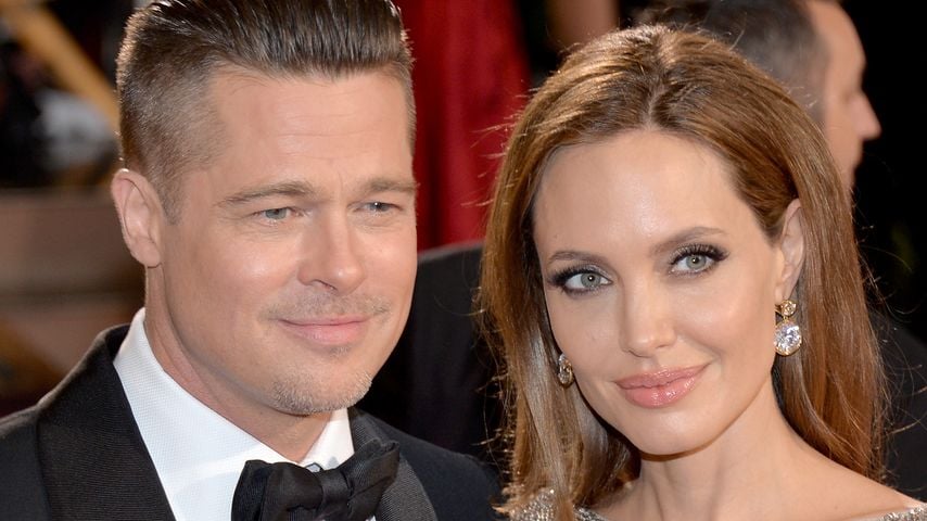 Brad Pitt und Angeline Jolie bei der Oscar-Verleihung 2014