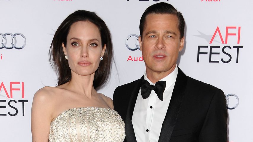 Angelina Jolie und Brad Pitt im November 2015