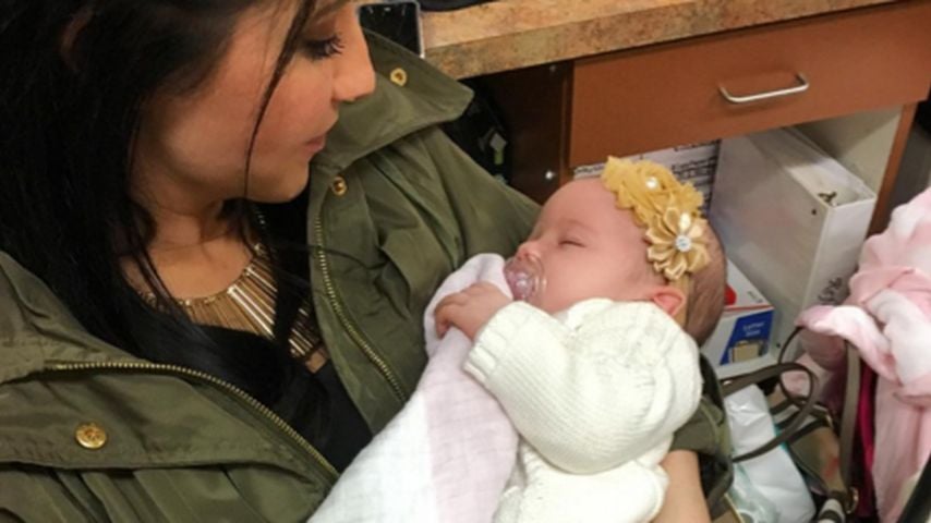 Bristol Palin mit ihrer Tochter
