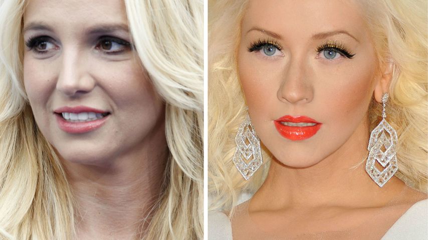 Christina Aguilera und Britney Spears