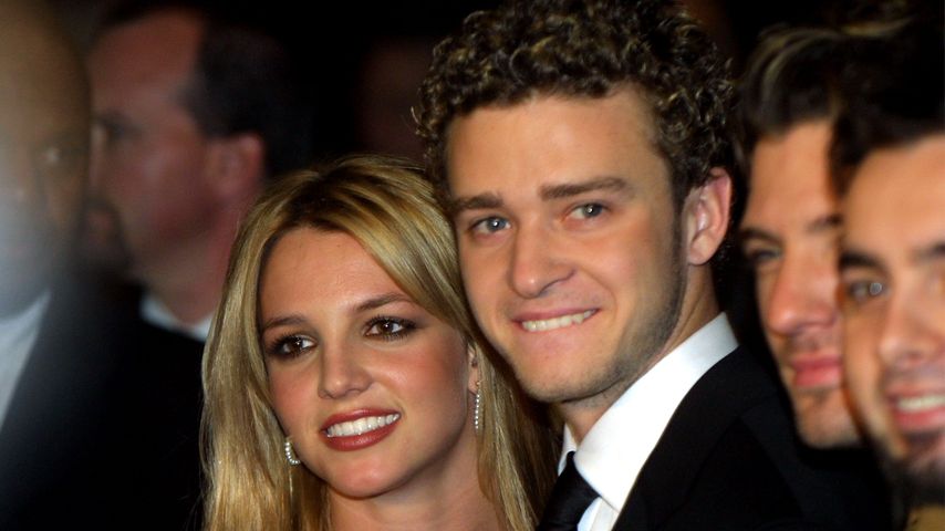 Britney Spears und Justin Timberlake im Februar 2002