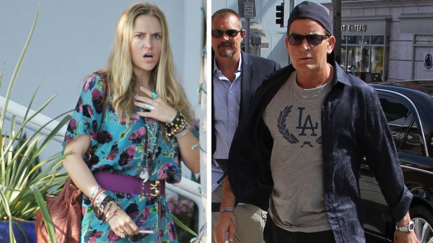 Brooke Mueller und Charlie Sheen