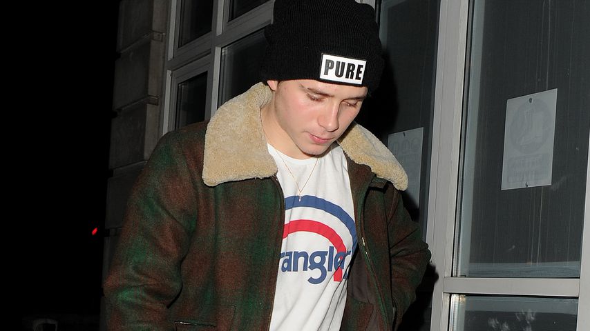 Brooklyn Beckham auf dem Weg zu Bloomsbury Bowling in London