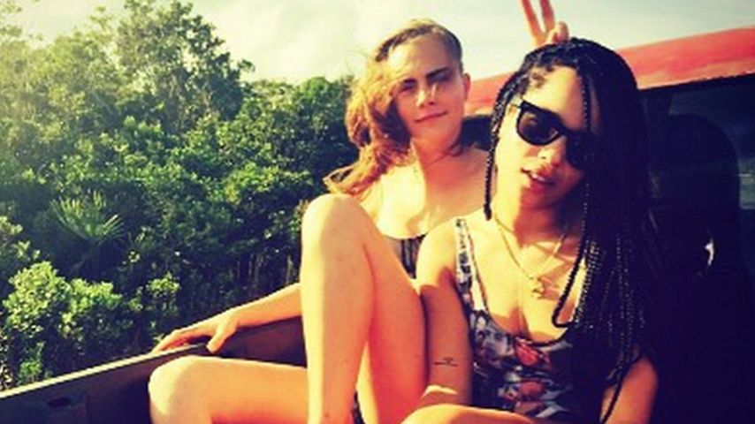 Cara Delevingne und Zoe Kravitz