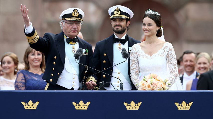 Prinz Carl Philip von Schweden, Sofia und Carl Gustaf