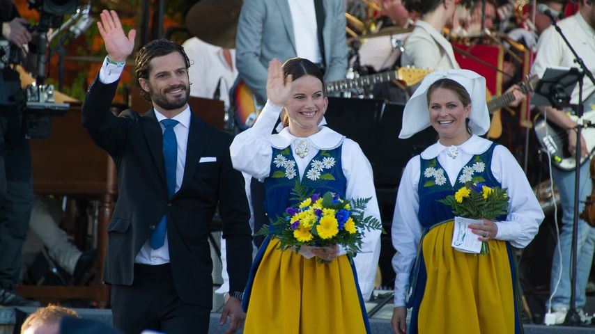 Prinz Carl Philip von Schweden, Madeleine von Schweden und Sofia Hellqvist