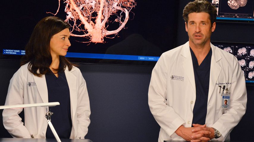 Caterina Scorsone und Patrick Dempsey in "Grey's Anatomy"