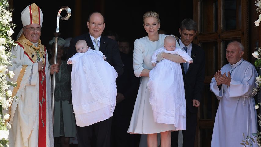 Fürstin Charlène und Albert II von Monaco