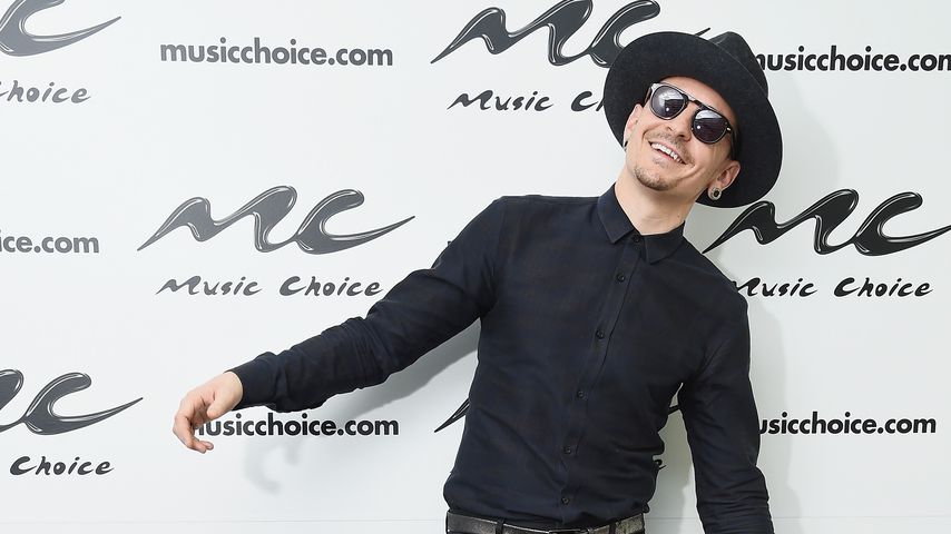 Chester Bennington in New York City