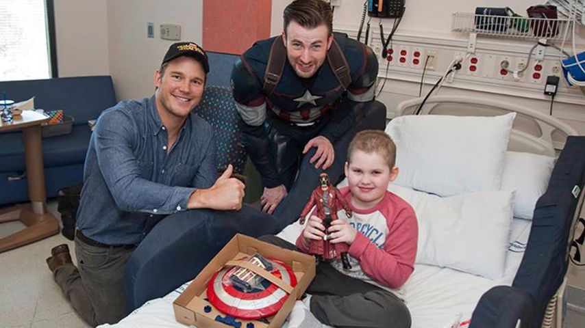 Chris Pratt und Chris Evans