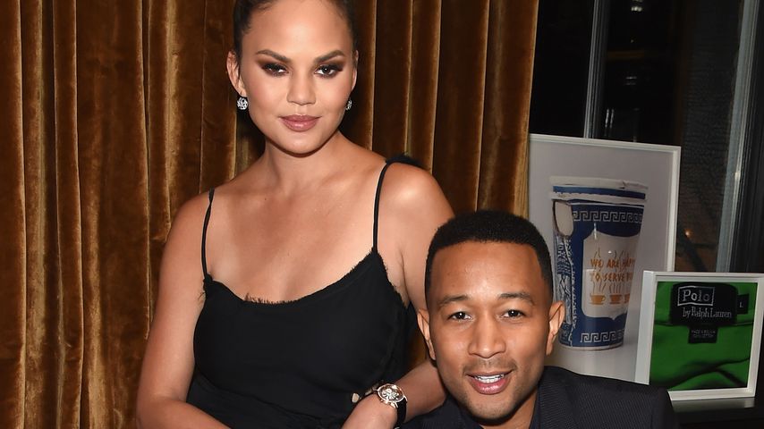 Chrissy Teigen und John Legend bei "Material Good"-Feier