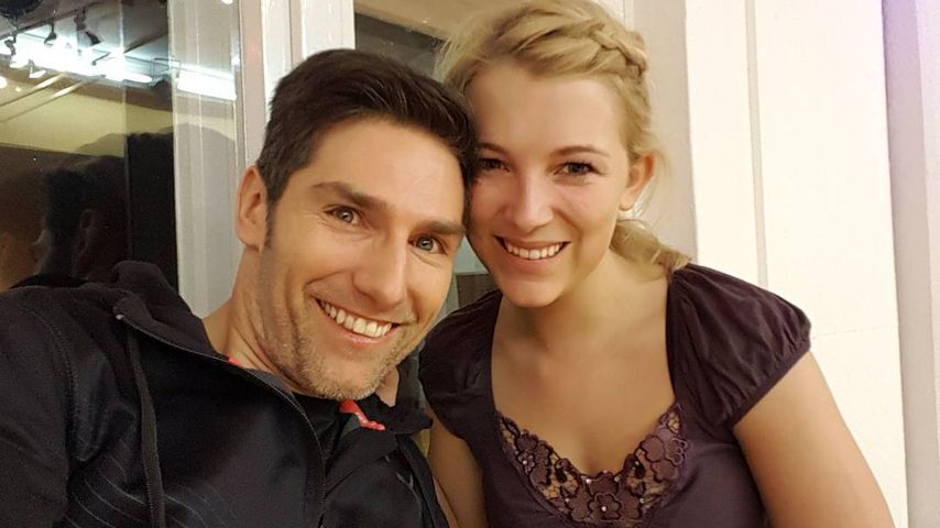 Christian Polanc und Iris Mareike Steen beim ersten Training