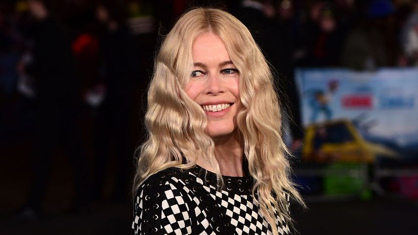 Claudia Schiffer bei einer Filmpremiere in London