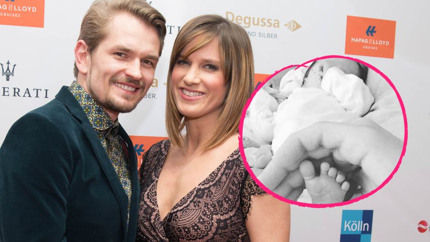 Puller-Panne: Isabell Horns Baby Ella pinkelt Papa immer an!